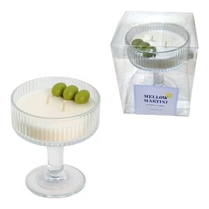 5oz Cocktail Glass Candle Mellow Martini - Bullseye's Playground